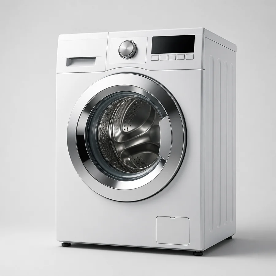Premium front-load washing machine serviced by WashingMachinePro